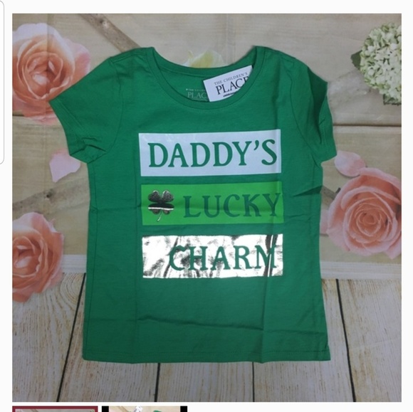 3/$20 IRISH St. Patrick's day Charm SHAMROCK shirt - Picture 2 of 4